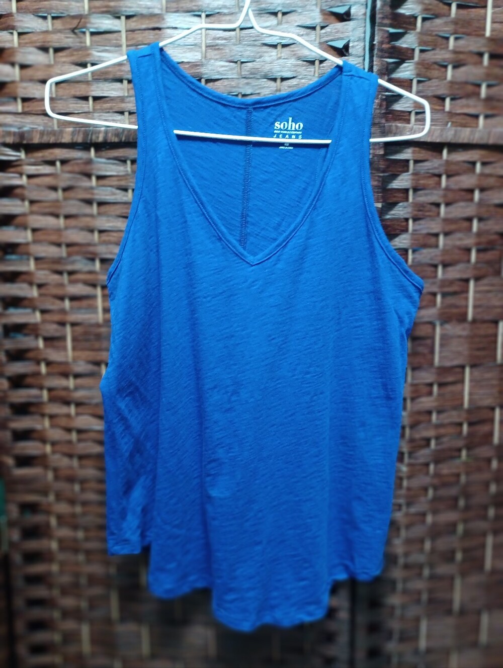 Racerback V-Neck Tank